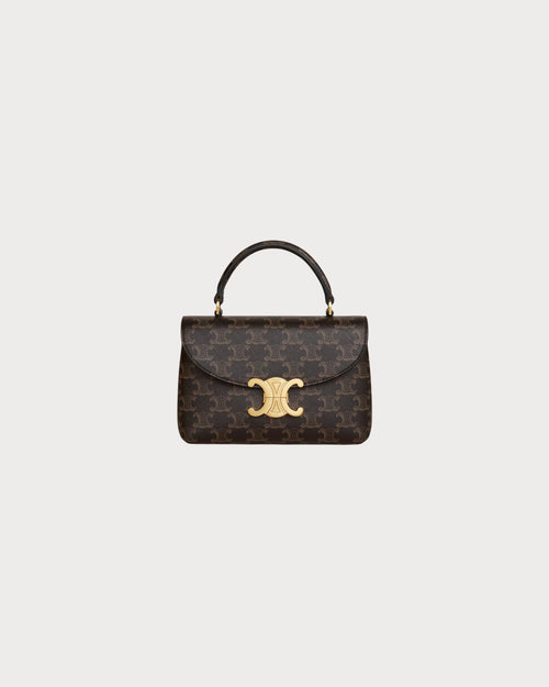 CELINE Teen Nino Bag Triomphe Canvas | 賽琳 手袋 (啡色老花)