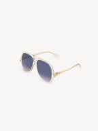 CHLOE Women's Salomé sunglasses | 蔻依 太陽眼鏡 (藍色)