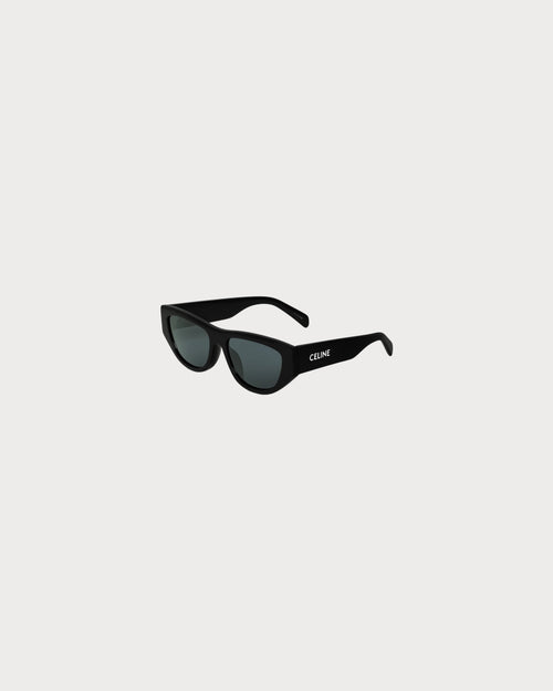 CELINE Women's Monochroms 06 Sunglasses in Acetate | CELINE Sunglasses (Black)