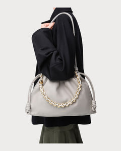 LOEWE Large Flamenco Purse in mellow nappa lambskin | Loewe Handbag (Large/Multicolor)