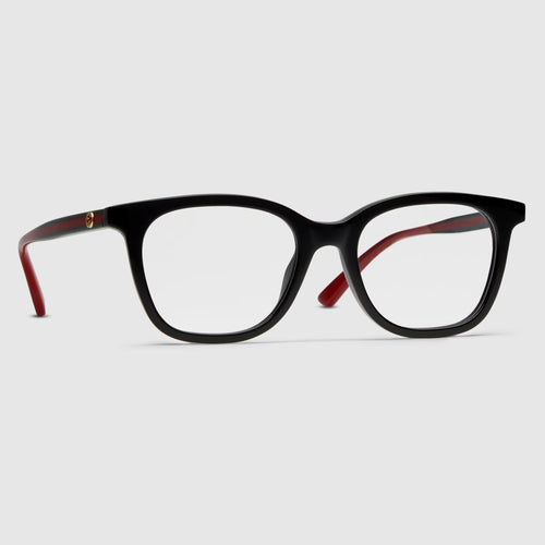 GUCCI Rectangular Optical Frame | Gucci Eyeglass Frame (Black)