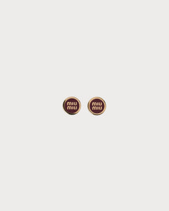 MIU MIU Enameled Metal Earrings | MIU MIU Enameled Metal Earrings (Multicolor)