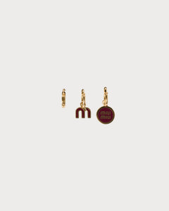 MIU MIU Enameled Metal Earrings | MIU MIU Enameled Metal Earrings (Multicolor)