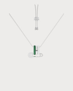 APM MONACO AC6952XKG Safety Pin Adjustable Necklace (Multi-color)