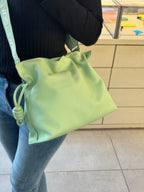 LOEWE Medium Flamenco Clutch | 羅意威 手袋 (綠色)