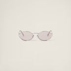 MIU MIU Logo Sunglasses Light Gold Lenses | 繆繆 太陽眼鏡 (淺金色鏡片)