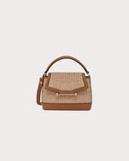 STRATHBERRY Mosaic Nano Raffia | 草編袋 (啡色)