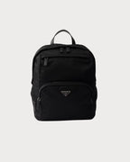 PRADA 2VZ104 Re-Nylon Saffiano Leather Backpack Black | 普拉達 背囊 (黑色)