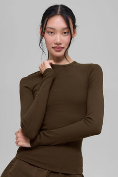 ALO YOGA Ribbed Modal Long Sleeve | 羅紋長袖上衣 (多色) - LondonKelly 英國名牌代購