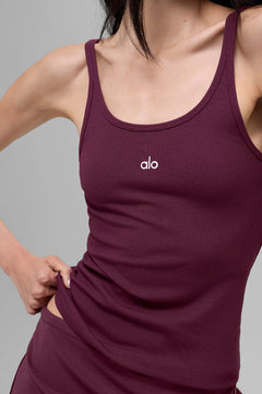 ALO YOGA Ribbed Prosper Tank | 羅紋背心 (多色) - LondonKelly 英國名牌代購
