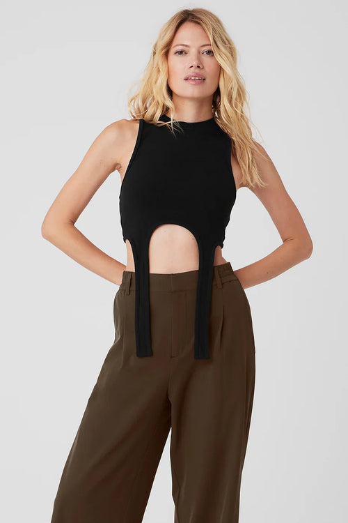 ALO YOGA Wellness Rib Flaunt Tank | 羅紋背心 (多色) - LondonKelly 英國名牌代購