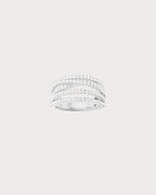 APM MONACO A19876OX Five - Hoop Ring | 五環戒指 (銀色) - LondonKelly 英國名牌代購