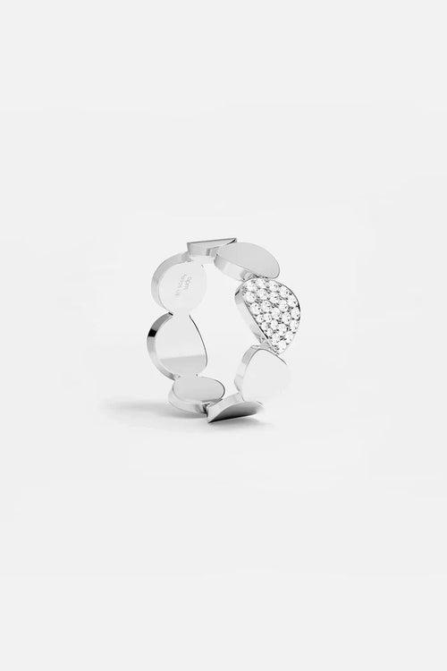 APM MONACO A23654OX Galet Ring | 鵝卵石戒指 (銀色) - LondonKelly 英國名牌代購