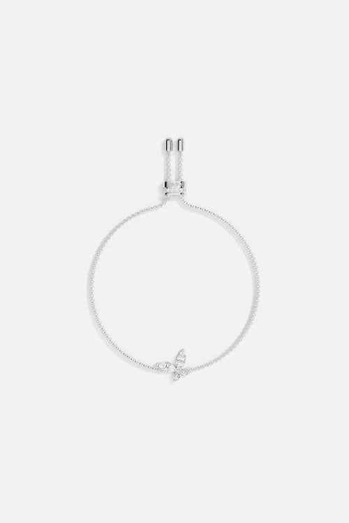 APM MONACO AB4778OX Butterfly Adjustable Bracelet | 蝴蝶可調手鏈 (銀色) - LondonKelly 英國名牌代購