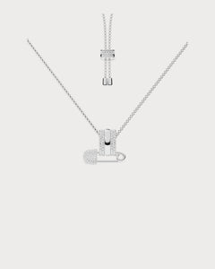 APM MONACO AC6952XKG Safety Pin Adjustable Necklace | 別針可調式頸鏈 (多色) - LondonKelly 英國名牌代購