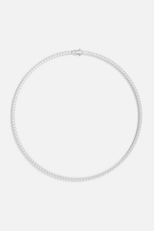 APM MONACO AC7364OX - S Pave Choker | 鋪鑽頸鍊 (銀色) - LondonKelly 英國名牌代購