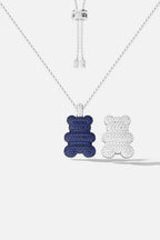 APM MONACO AC8269XKB Baba Yummy Bear Adjustable Necklace | 可調式項鍊 (銀色) - LondonKelly 英國名牌代購