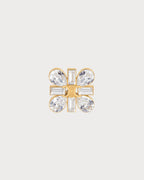 CELINE Daisy Brooch in Strass and Brass with Gold Finish | 賽琳 胸針 (金色) - LondonKelly 英國名牌代購
