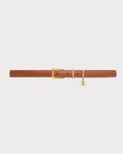 CELINE Elegant Charm Belt Tan | 賽琳 皮帶 (18mm/啡色) - LONDONKELLY 英國名牌代購