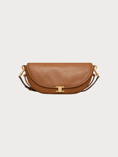 CELINE Halfmoon Soft Triomphe Supple Shiny Lambskin(Little/4 Colors) - LONDONKELLY 英國名牌代購