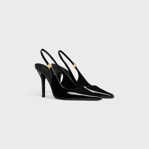 CELINE Judy Triomphe Stiletto Pump in Patent Leather | 賽琳 高跟鞋 (黑色) - LondonKelly 英國名牌代購