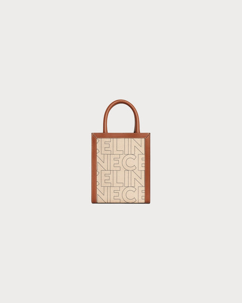 CELINE Textile Mini Vertical Cabas | 賽琳 手袋 (迷你/白色) - LondonKelly 英國名牌代購