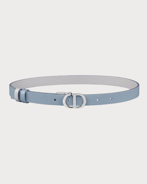 CHRISTIAN DIOR 30 Montaigne Reversible Belt Silver Buckle | 迪奧 雙面皮帶 (20MM/多色/銀扣) - LONDONKELLY 英國名牌代購