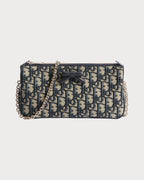 CHRISTIAN DIOR Dior Promenade Pouch with Chain | 迪奧 手袋 (藍色) - LONDONKELLY 英國名牌代購
