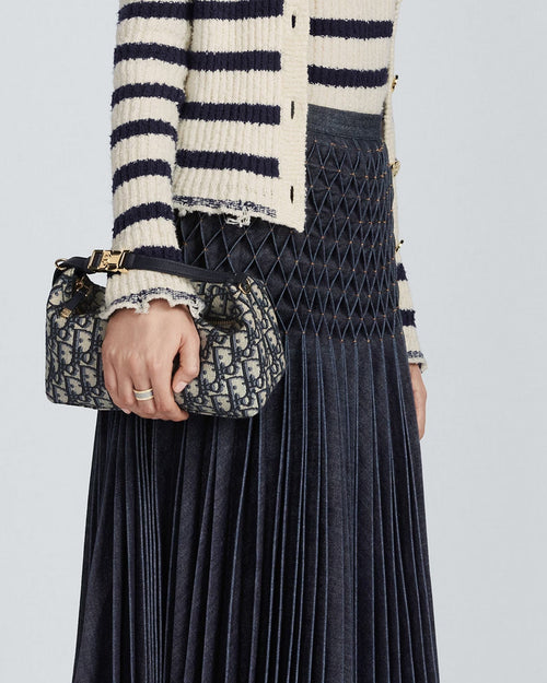 CHRISTIAN DIOR DiorTravel Nomad Pouch | 迪奧 小手袋 (中碼/藍色老花) - LONDONKELLY 英國名牌代購