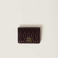 MIU MIU Nappa Leather Card Holder | 繆繆 卡套銀包 (多色)