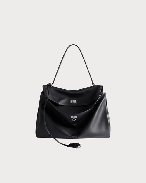 BALENCIAGA Women's Rodeo Large Handbag | 巴黎世家 手袋 (大碼/黑色)