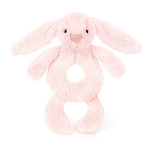 JELLYCAT Bashful Bunny Ring Rattle | 害羞的兔子響鈴 (多色) - LondonKelly 英國名牌代購