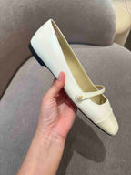 JIMMY CHOO Elisa Flat Patent Leather(Latte) - LONDONKELLY 英國名牌代購