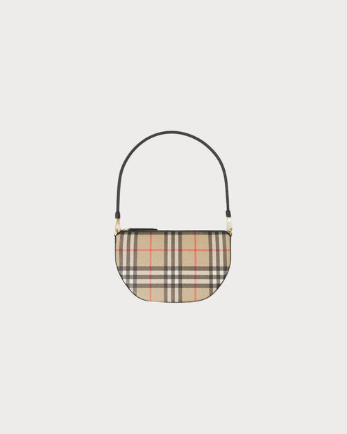 BURBERRY Vintage Check Olympia Pouch | 博柏利 手袋 (米色)