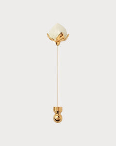 LORO PIANA Linen Flower Bud Pin | 諾悠翩雅 胸針 (多色) - LONDONKELLY 英國名牌代購