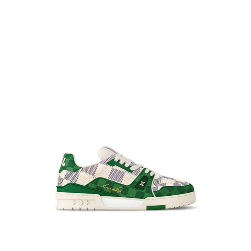 LOUIS VUITTON 1AC58L Men's LV Trainers Green | 路易威登 男仕波鞋 (綠色) - LondonKelly 英國名牌代購