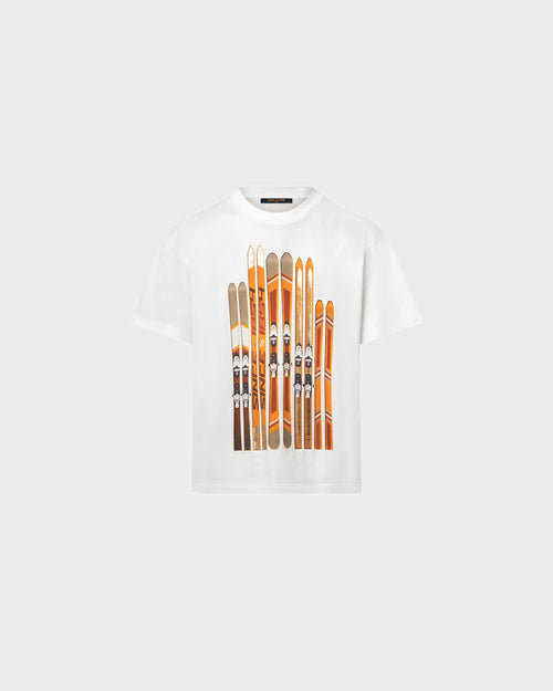 LOUIS VUITTON 1AHCKM Embellished Graphic Cotton T-Shirt | 路易威登 男仕短袖上衣 (白色) - LondonKelly 英國名牌代購