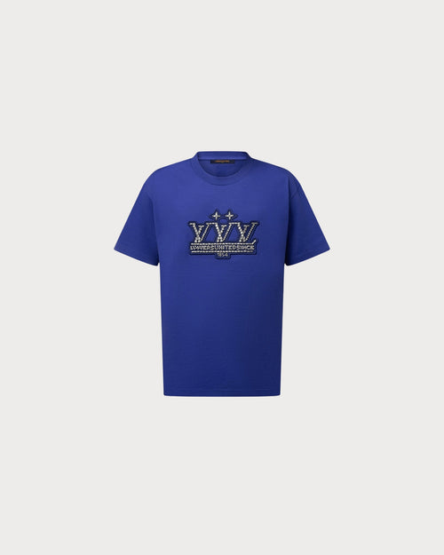 LOUIS VUITTON 1AHCNL Embellished Cotton T-Shirt | 路易威登 男仕上衣 (藍色) - LondonKelly 英國名牌代購