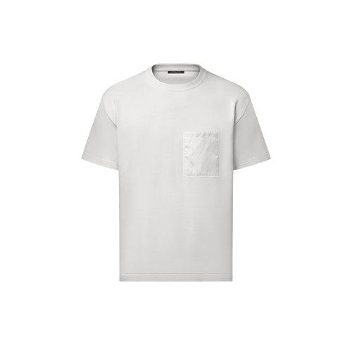 LOUIS VUITTON 1AHVQ0 T-Shirt With Monogram Nylon Details | 路易威登 男仕上衣 (白色) - LondonKelly 英國名牌代購