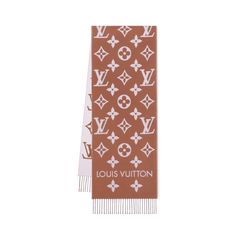 LOUIS VUITTON Essential Scarf | 路易威登 經典羊毛頸巾 (Noisette)