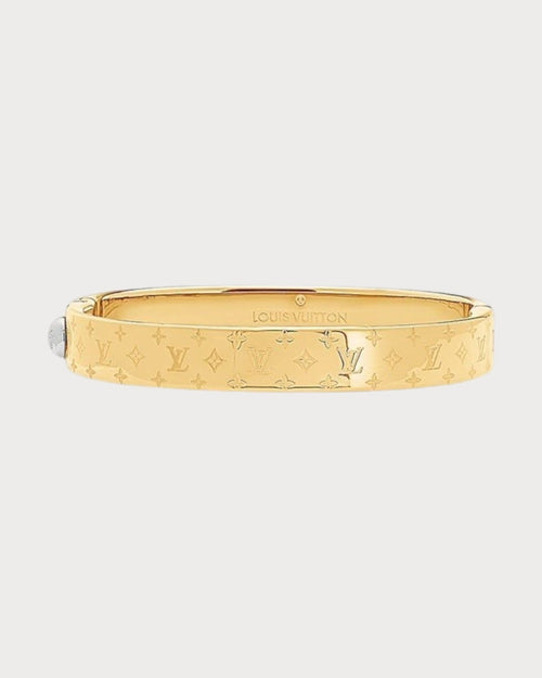 LOUIS VUITTON M00251 Nanogram Cuff | 路易威登 手鐲 (金色) - LONDONKELLY 英國名牌代購