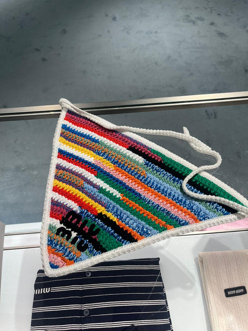 MIU MIU Crochet Hairband | 繆繆 頭巾 (彩色) - LondonKelly 英國名牌代購