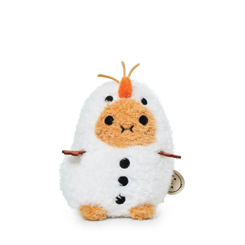 NOODOLL Snowman Ricespud Mini Sitting Plush Toy | 雪人米薯迷你坐姿絨毛玩偶 (白色) - LondonKelly 英國名牌代購