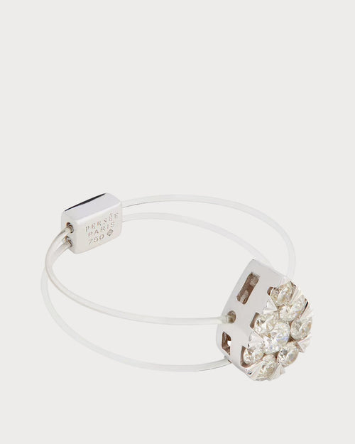 PERSEE White Gold and Diamond Floating Ring | 白金鑽石懸浮戒指 (白金) - LondonKelly 英國名牌代購