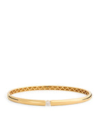 PERSEE Yellow Gold and Diamond Zeus Bangle | 黃金鑽石宙斯手環 (黃金) - LondonKelly 英國名牌代購