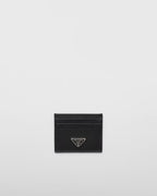 PRADA 2MC025 Men's Re - Nylon and Saffiano Leather Card Holder | 普拉達 男仕卡套 (黑色) - LondonKelly 英國名牌代購