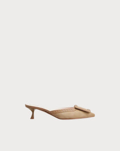 ROGER VIVIER Viv' in The City Mules in Suede | RV 麂皮穆勒鞋 (多色) - LondonKelly 英國名牌代購