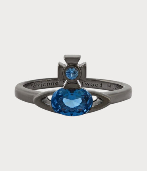 VIVIENNE WESTWOOD Allie Ring | 西太后 戒指 (藍色) - LONDONKELLY 英國名牌代購