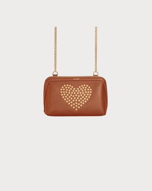 CELINE Clutch on Chain Cuir Triomphe | 賽琳 手袋 (啡色)