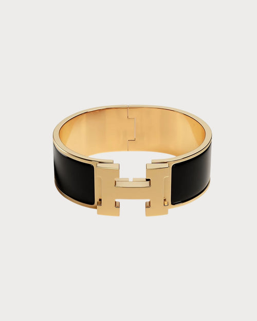 HERMES Clic Clac H Bracelet | 愛馬仕 手鐲 (Black)